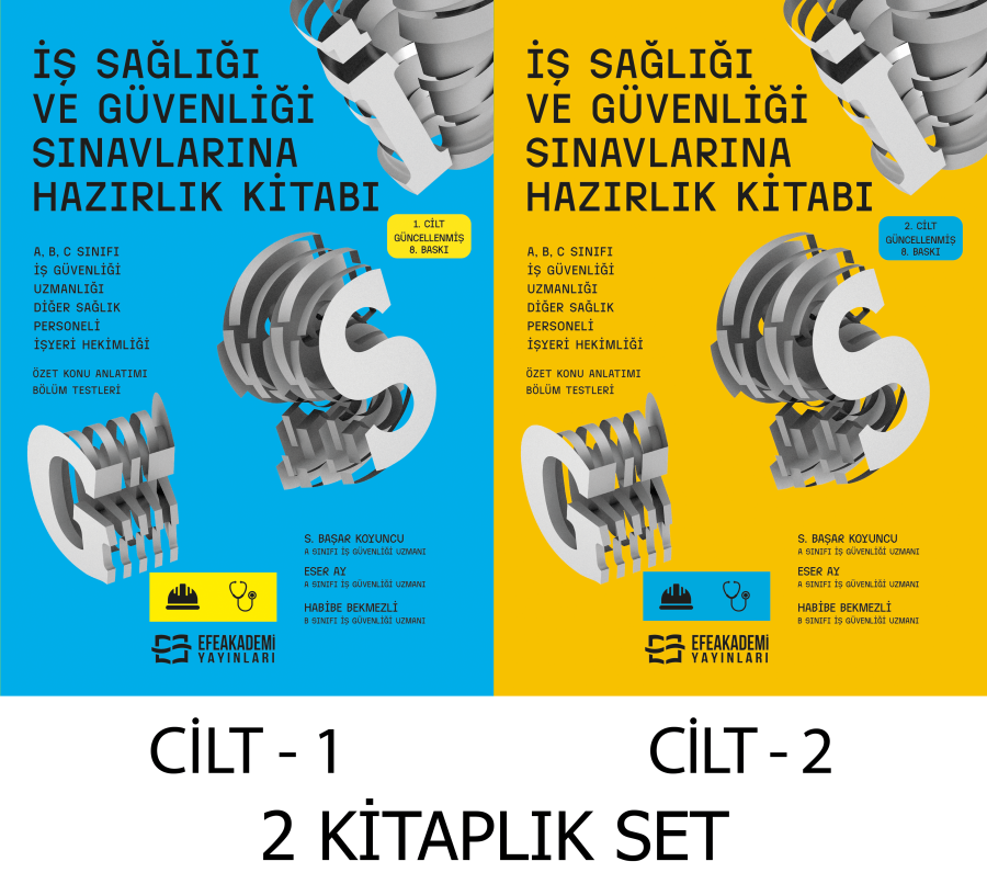 İş Sağlığı Ve Güvenliği Sınavlarına Hazırlık Kitabı 8. Baskı SET