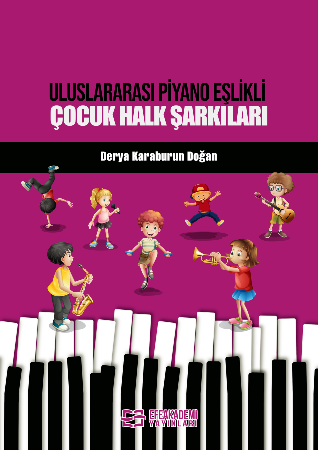 E-KİTAP - ULUSLARARASI PİYANO EŞLİKLİ ÇOCUK HALK ŞARKILARI